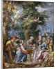 The Holy Family with Saints and Angels by Joachim Wtewael