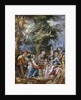 The Holy Family with Saints and Angels by Joachim Wtewael
