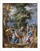 The Holy Family with Saints and Angels by Joachim Wtewael