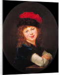 Portrait of a girl by Marie Louise Elisabeth Vigée-Lebrun