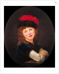 Portrait of a girl by Marie Louise Elisabeth Vigée-Lebrun