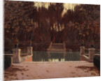 The Landing Stage by Santiago Rusiñol