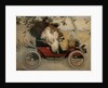 Ramon Casas and Pere Romeu in an Automobile by Ramon Casas