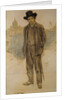 Portrait of Pablo Picasso by Ramon Casas
