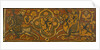 Ceiling panel with a fight between a Christian knight and a Muslim by Anonymous