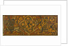 Ceiling panel with a fight between a Christian knight and a Muslim by Anonymous
