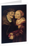 The Unequal Couple by Lucas Cranach the Elder