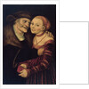 The Unequal Couple by Lucas Cranach the Elder
