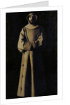 Saint Francis of Assisi after the Vision of Pope Nicholas V by Francisco de Zurbarán