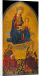 The Adoration of the Virgin and Child by Saint John the Baptist and Saint Catherine by Gherardo Starnina