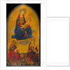 The Adoration of the Virgin and Child by Saint John the Baptist and Saint Catherine by Gherardo Starnina