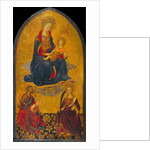 The Adoration of the Virgin and Child by Saint John the Baptist and Saint Catherine by Gherardo Starnina