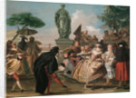 The Minuet by Giandomenico Tiepolo