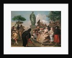 The Minuet by Giandomenico Tiepolo