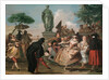 The Minuet by Giandomenico Tiepolo