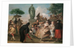 The Minuet by Giandomenico Tiepolo