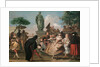 The Minuet by Giandomenico Tiepolo