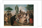 The Minuet by Giandomenico Tiepolo
