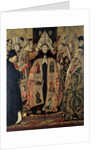 The Consecration of Saint Augustine by Jaume Huguet