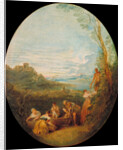 Springtime by Jean-Baptiste Pater