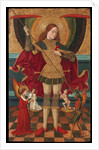 The Archangel Michael weighing the Souls of the Dead by Juan de la Abadía the Elder