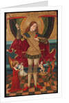 The Archangel Michael weighing the Souls of the Dead by Juan de la Abadía the Elder