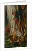 Triptych of the Baptism of Christ (Detail) by Master of Frankfurt