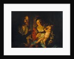 The Holy Family by Matthias Stomer