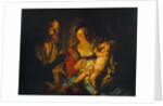 The Holy Family by Matthias Stomer