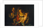 The Holy Family by Matthias Stomer