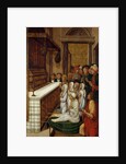 Six Resurrections before the Relics of Saint Stephen by Pere Gascó