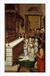 Six Resurrections before the Relics of Saint Stephen by Pere Gascó