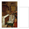 Six Resurrections before the Relics of Saint Stephen by Pere Gascó