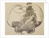 Design for a bookplate by Franz von Bayros