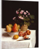 Still life with primroses and pears by Henri Fantin-Latour