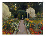 Jardín de Aranjuez. Glorieta II by Santiago Rusiñol