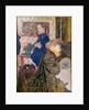 Vallotton and Misia in the Dining Room at Rue Saint-Florentin by Édouard Vuillard
