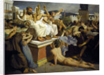Pheidippides giving word of victory after the Battle of Marathon by Luc-Olivier Merson