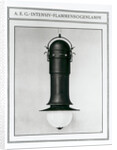 AEG Intensive Flame Arc Lamp by Peter Behrens