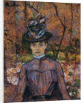 Portrait of Suzanne Valadon by Henri de Toulouse-Lautrec