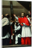 The Exaltation of the Holy Nail with Saint Charles Borromeo by Carlo Saraceni