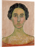 Portrait of Valentine Godé-Darel (Head of French woman) by Ferdinand Hodler