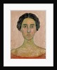 Portrait of Valentine Godé-Darel (Head of French woman) by Ferdinand Hodler