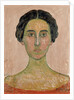 Portrait of Valentine Godé-Darel (Head of French woman) by Ferdinand Hodler