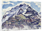 The Jungfrau, as Seen from Muerren by Ferdinand Hodler