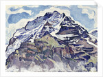 The Jungfrau, as Seen from Muerren by Ferdinand Hodler