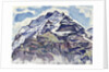 The Jungfrau, as Seen from Muerren by Ferdinand Hodler