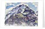 The Jungfrau, as Seen from Muerren by Ferdinand Hodler