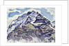 The Jungfrau, as Seen from Muerren by Ferdinand Hodler