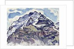 The Jungfrau, as Seen from Muerren by Ferdinand Hodler